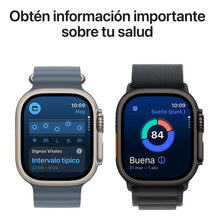 Carregar imagem no visualizador da galeria, Apple Watch Ultra 3 Gps + Cellular 49mm Titânio Preto Preto Correa Ocean Titânio
