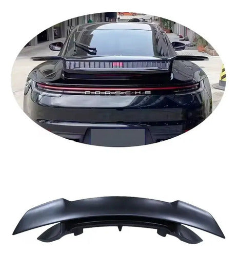Aerokit Porsche 911 992 Spoiler Traseiro Fixo Completo