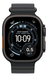 Apple Watch Ultra 3 Gps + Cellular 49mm Titânio Preto Preto Correa Ocean Titânio