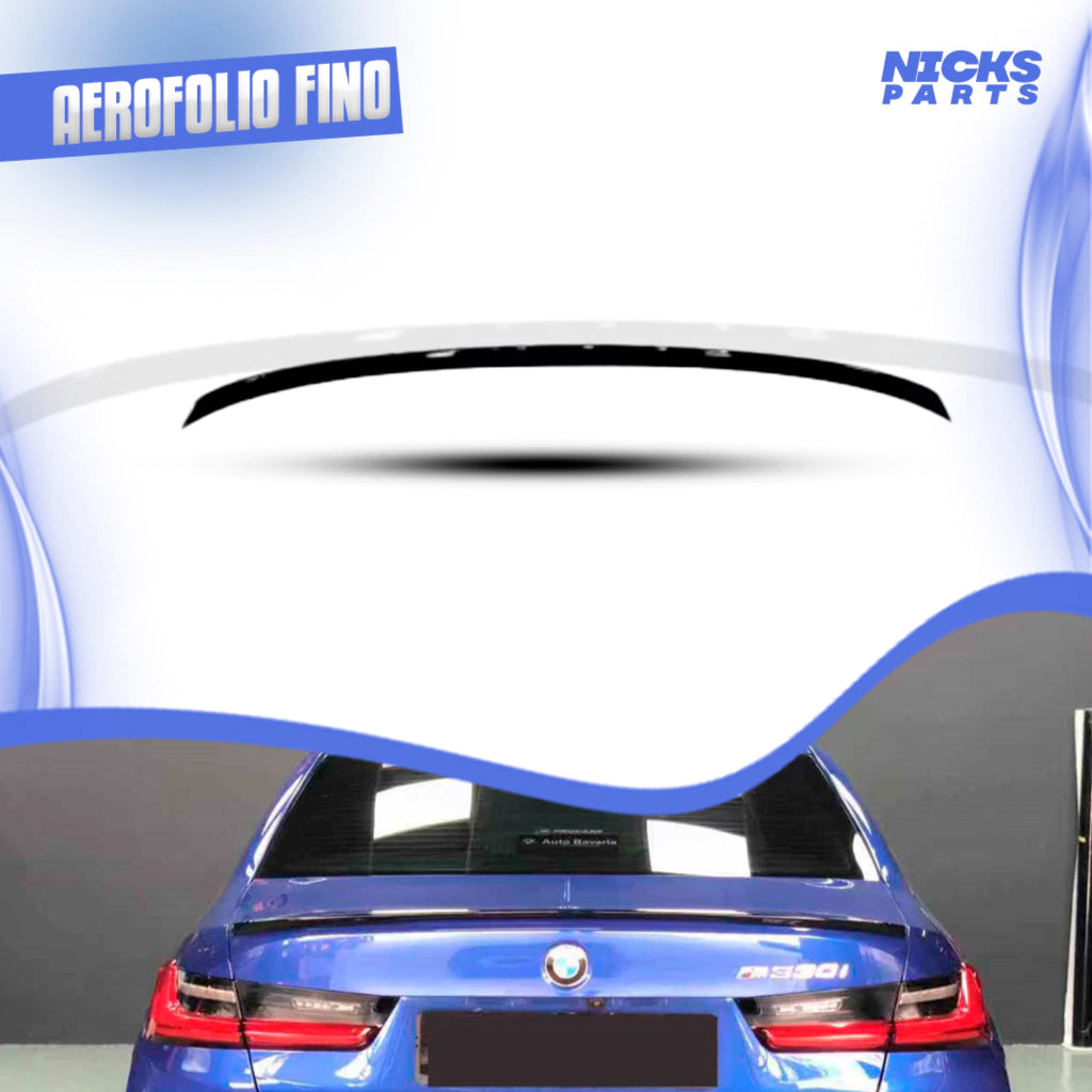 Aerofolio Slim Black Piano para BMW G20 (2019-2025)