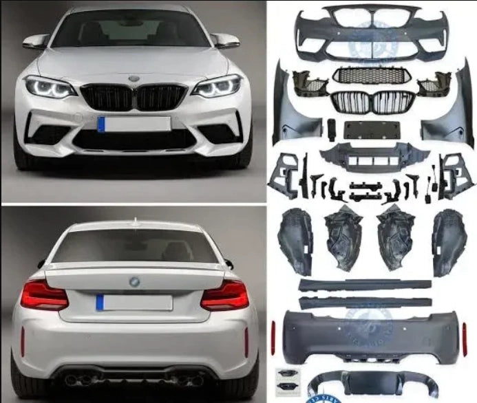 Bodykit Wide M2 p/ BMW F22 (235i e 240i)