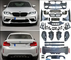 Bodykit Wide M2 p/ BMW F22 (235i e 240i)