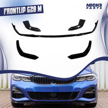 Carregar imagem no visualizador da galeria, Front Lip M Perfomance Black Piano para BMW G20