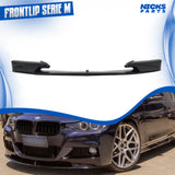 Front Lip M Sport Black Piano para BMW F30