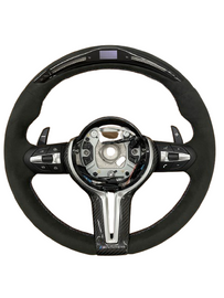 Volante BMW M Alcântara + Led